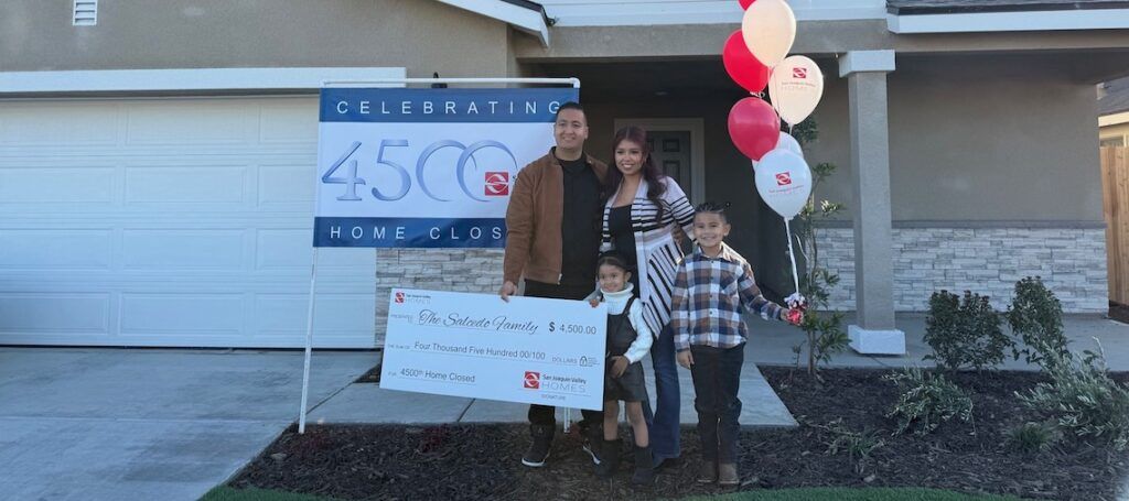 The Business Journal Reports on SJVH 4500th Home