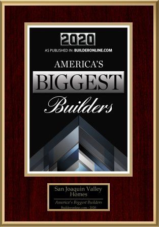 San Joaquin Valley Homes Ranked Among Top 100 Busiest Homebuilders in the Country